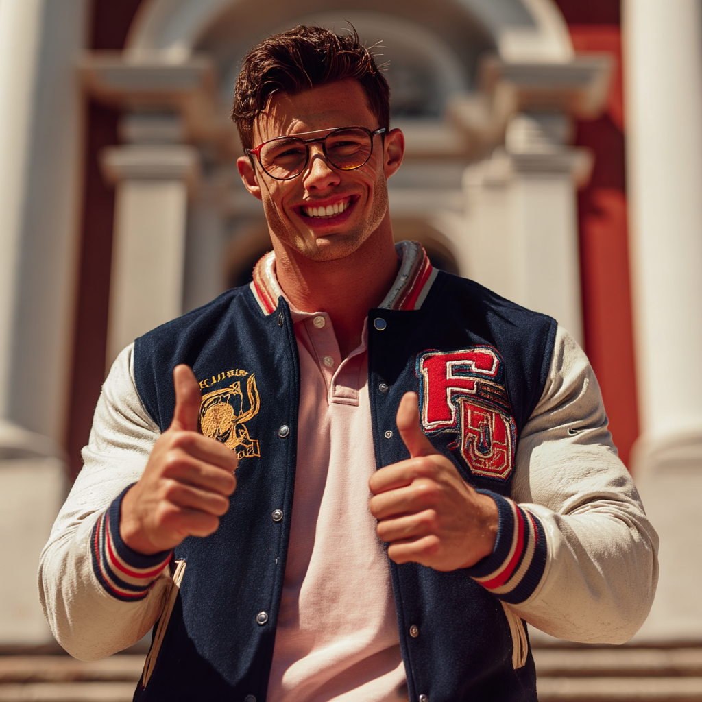 Claude giving two thumbs up with a big confident grin